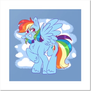 MLP: FiM: Rainbow Dash Posters and Art